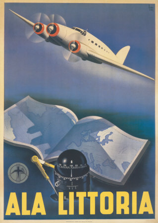 Ala Littoria, 1939 by L. Bonacini Pricing Limited Edition Print image