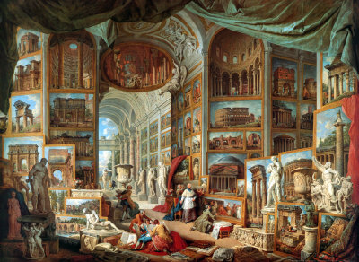 Vedute Di Roma Antica by Giovanni Paolo Pannini Pricing Limited Edition Print image