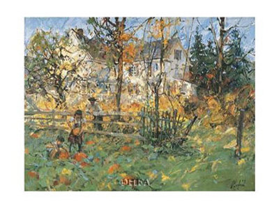 Autumn Ritual by Gerald Merfeld Pricing Limited Edition Print image