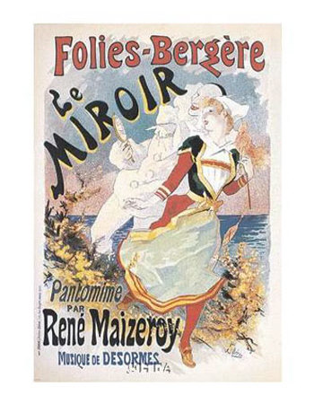 Le Miroir by Jules Cheret Pricing Limited Edition Print image