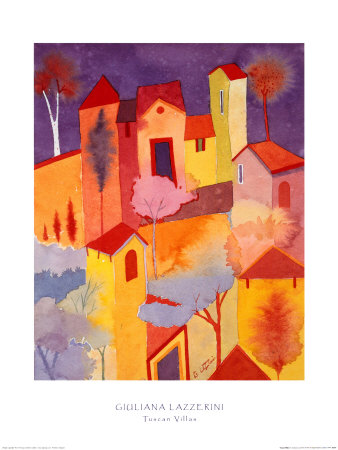 Tuscan Villas by Giuliana Lazzerini Pricing Limited Edition Print image