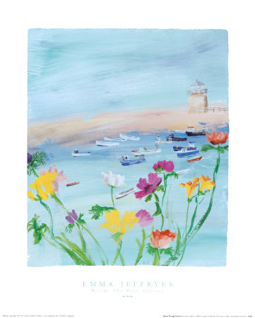 Boats Through Flowers by Emma Jeffryes Pricing Limited Edition Print image