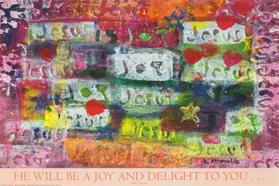 Jesus Is Joy by K. Reynolds Pricing Limited Edition Print image