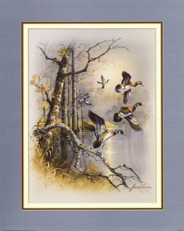 Wood Ducks by Andres Orpinas Pricing Limited Edition Print image