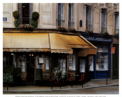 Cafe Jacob by Scott Steele Pricing Limited Edition Print image