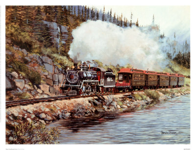 Return From Bennett Lake by Peter Van Dusen Pricing Limited Edition Print image