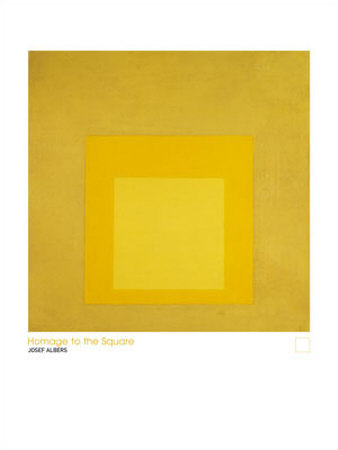 Yellow Climate, Homage To Square by Josef Albers Pricing Limited Edition Print image