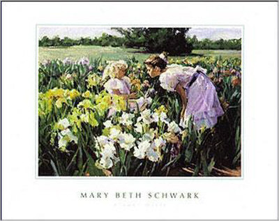 Flower Girls by Mary Beth Schwark Pricing Limited Edition Print image