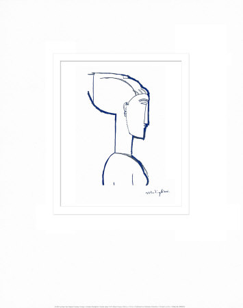 Female Head by Amedeo Modigliani Pricing Limited Edition Print image