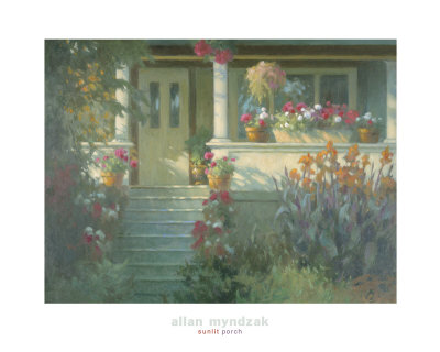 Sunlit Porch by Allan Myndzak Pricing Limited Edition Print image