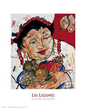 Legumes by Elaine Elliott Pricing Limited Edition Print image