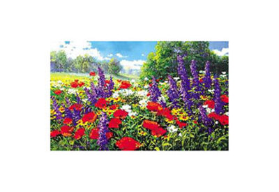 Landscape With Flowers Ii by Gerhard Nesvadba Pricing Limited Edition Print image