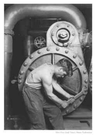 Powerhouse Mechanic, 1920 by Lewis Wickes Hine Pricing Limited Edition Print image