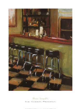Ice Cream Parlour by Pam Ingalls Pricing Limited Edition Print image