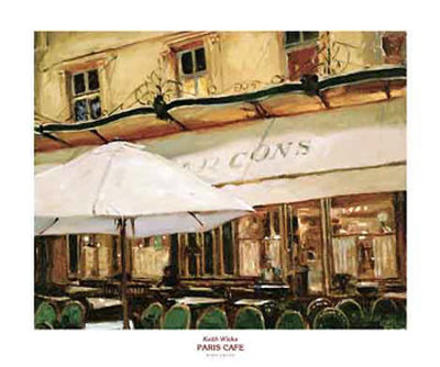 Paris Cafe by Keith Wicks Pricing Limited Edition Print image