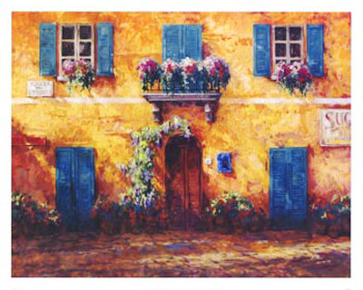 Plaza Del Etrusca by Susan Kulbacki Pricing Limited Edition Print image