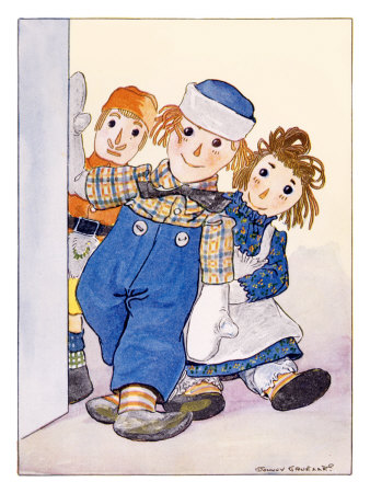 Raggedy Ann And Andy by Johnny Gruelle Pricing Limited Edition Print image