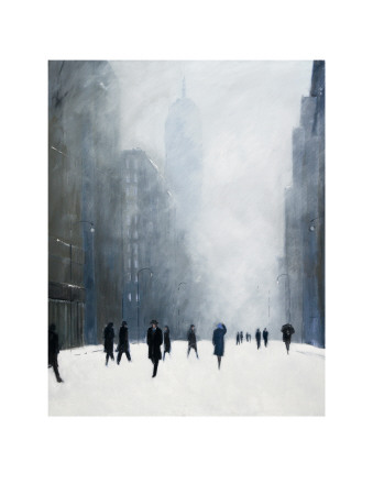 Blizzard - 5Th Avenue by Jon Barker Pricing Limited Edition Print image
