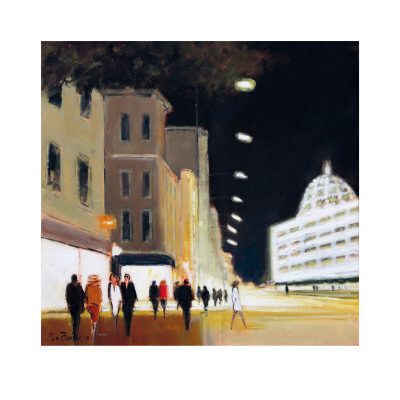 Late Shoppers, Harrods by Jon Barker Pricing Limited Edition Print image