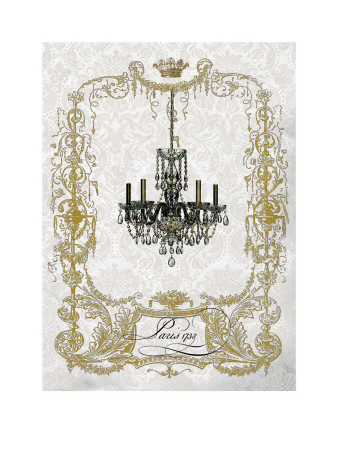 Parisienne Chandelier by Wendy Paula Patterson Pricing Limited Edition Print image