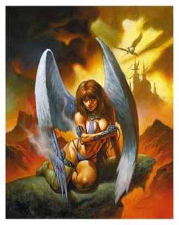 Fallen Angel by Alex Horley Pricing Limited Edition Print image