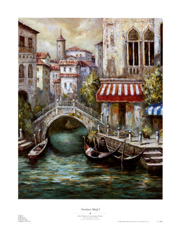 Venetian Motif I by Gianni Mancini Pricing Limited Edition Print image