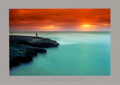 Murawai Beach, New Zealand by Darryl Torckler Pricing Limited Edition Print image