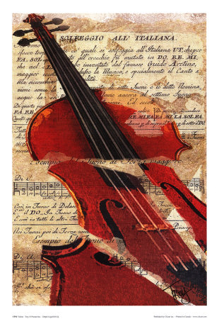 Violon by Troy Pricing Limited Edition Print image
