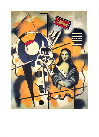 La Joconde Aux Cles by Fernand Leger Pricing Limited Edition Print image