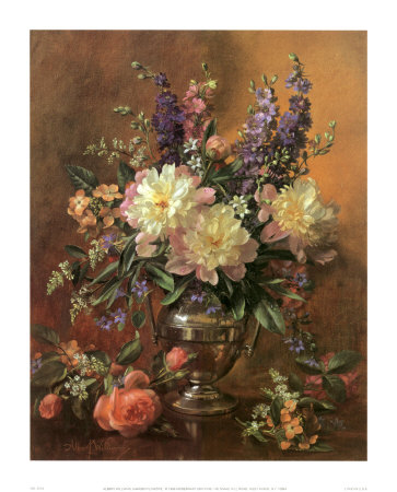 Garden Flowers by Albert Williams Pricing Limited Edition Print image