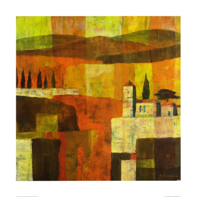 Chianti Hills I by Kurt Freundlinger Pricing Limited Edition Print image