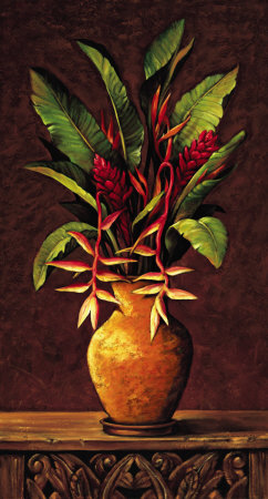 Tropical Arrangement Ii by Eduardo Moreau Pricing Limited Edition Print image