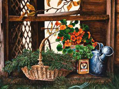 Rosemary Basket by Consuelo Gamboa Pricing Limited Edition Print image