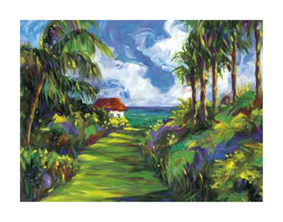 Caribbean Landscape I by Joyce Shelton Pricing Limited Edition Print image