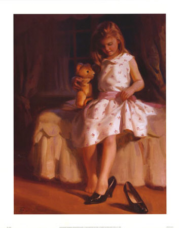 Her Mother's Shoes by John Richard Townsend Pricing Limited Edition Print image