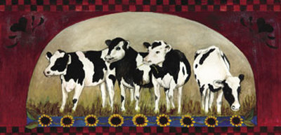 Country Cows by Consuelo Gamboa Pricing Limited Edition Print image