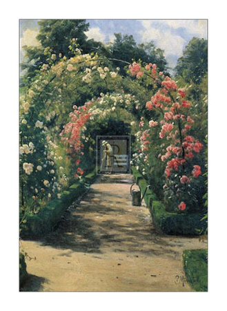 In The Garden by Peder Mork Monsted Pricing Limited Edition Print image
