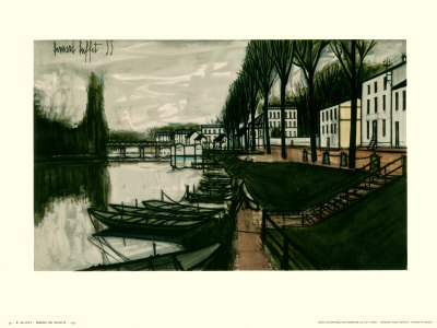 Bank Of The Marne by Bernard Buffet Pricing Limited Edition Print image