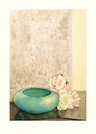 Three Roses And A Bowl by Ina Van Toor Pricing Limited Edition Print image