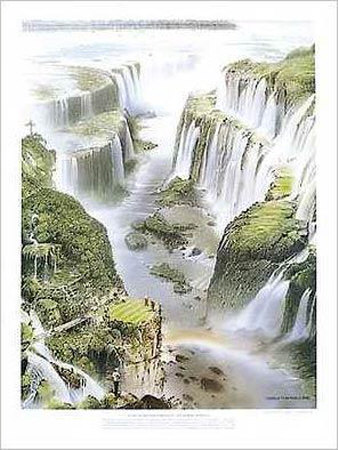 Iguassu Falls by Loyal H. Chapman Pricing Limited Edition Print image