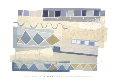 Ocean's Surf I by P. G. Gravele Pricing Limited Edition Print image