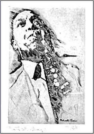 Charlie Parker by Robiati Pricing Limited Edition Print image