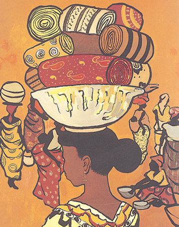 Market Women by Carolyn Mends Pricing Limited Edition Print image