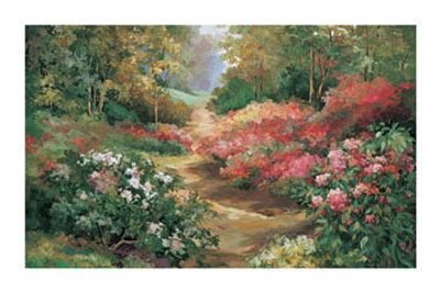 Along The Garden Path by Alix Stefan Pricing Limited Edition Print image
