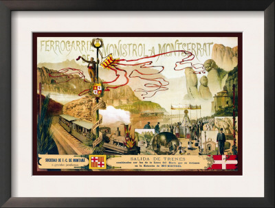 Ferrocaril De Monistrol A Montserrat by J. Ottmann Pricing Limited Edition Print image