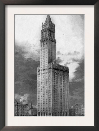 Woolworth Building by Moses King Pricing Limited Edition Print image