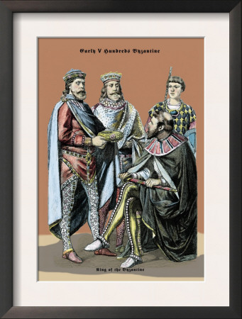 King Of Byzantine, Sixth Century A.D. by Richard Brown Pricing Limited Edition Print image