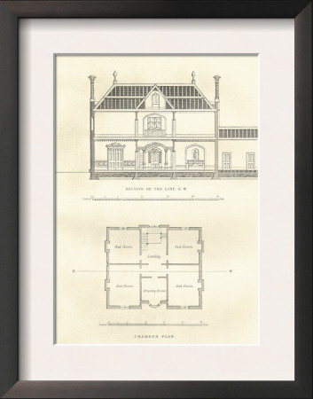 Tudor Suburban Residence by Richard Brown Pricing Limited Edition Print image