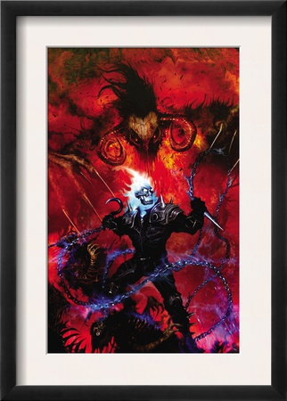 Ghost Rider: Danny Ketch #4 Cover: Ghost Rider by Clint Langley Pricing Limited Edition Print image