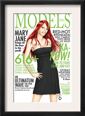 Models, Inc. #3 Cover: Watson And Mary Jane by Scott Clark Pricing Limited Edition Print image